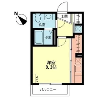 ラフティ湘南Ⅱ【1階】の間取り