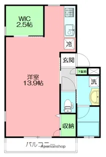ジ・アパートメント荻窪Ⅱ【3階】の間取り