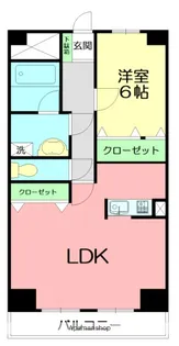 ペアコート伊勢原【2階】の間取り