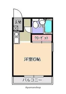 ラシャーレ桜台【2階】の間取り