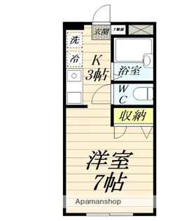 バンブーフェスタ【1階】の間取り