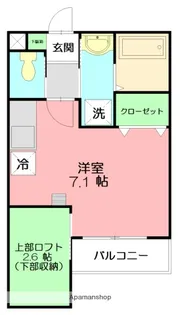 ブラウンナッツ【2階】の間取り
