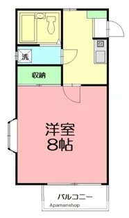 アクアリング茅ヶ崎【2階】の間取り