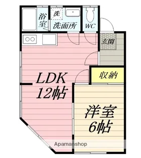 ロイヤル桜ヶ丘【2階】の間取り