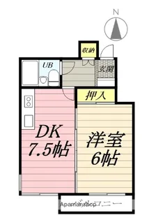 望洋荘【3階】の間取り
