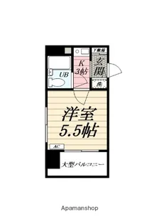 ジェームスタウン相模大塚【3階】の間取り