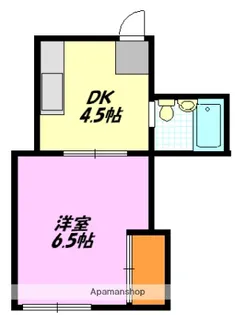 三洋ハイツ【2階】の間取り