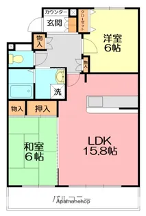 グランソラール丸の内【5階】の間取り