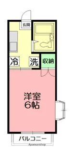 ファミーユISEHARA B棟【2階】の間取り