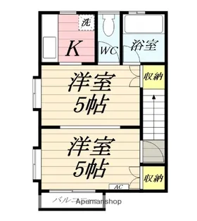 ミントハウス【2階】の間取り