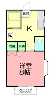 レジデンス高橋【1階】の間取り