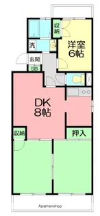 メゾンリヴィエール【3階】の間取り