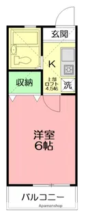 ラベンダー湘南Ⅲ【2階】の間取り