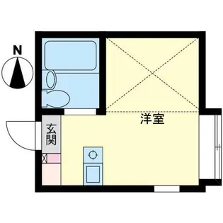 パンシオン湘南台NO.2【2階】の間取り