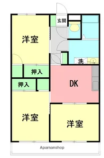 清風館【2階】の間取り