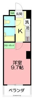 サンライト伊勢原【5階】の間取り