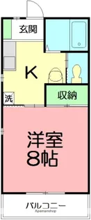 リッチ善行Ⅲ【2階】の間取り