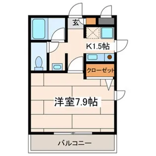 PRIMAVERA湘南【305号室号室】の間取り