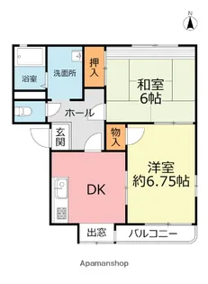 パークヒルいずみ中央C号棟【C202号室】の間取り