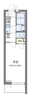 クレイノMIIWA【3階】の間取り