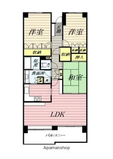 エスポワール東成瀬【3階】の間取り