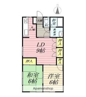 サンサーラ湘南Ⅰ【1階】の間取り