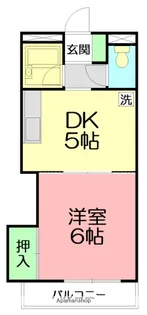 インペリア砥上【3階】の間取り