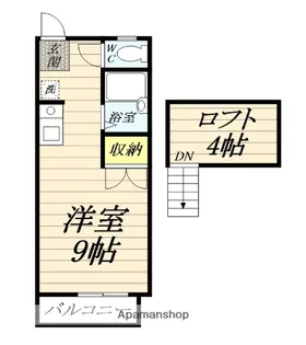 ニューアスカ【1階】の間取り