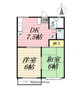 オーベルジュ’90【1階】の間取り