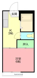ラボンテ湘南【2階】の間取り