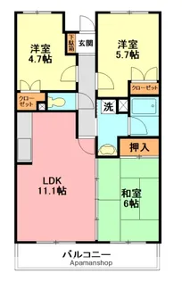 サニーヒルⅡ【2階】の間取り