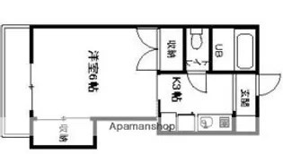 ドミールタカミネ【2階】の間取り