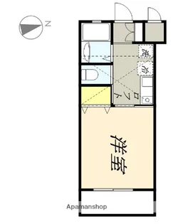 レッドロビン【2階】の間取り