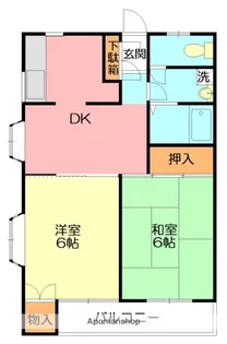 ガーデンプレイス参番館【103号室】の間取り