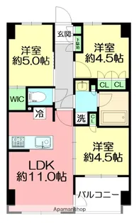 リコットハウス藤沢【2階】の間取り