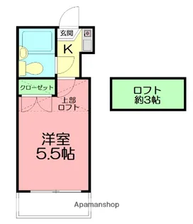 クレールメゾン本鵠沼【1階】の間取り