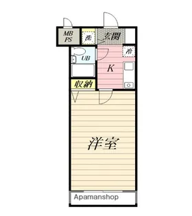 ウイング大和【1階】の間取り
