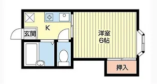 ローズガーデン【1階】の間取り