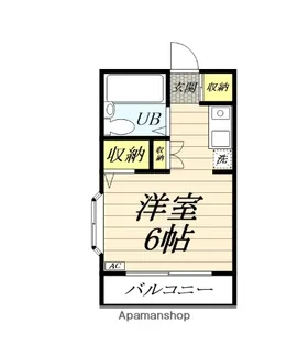 ルシャトー【1階】の間取り