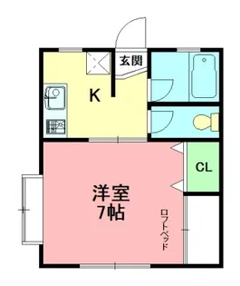 都ドルフ【1階】の間取り