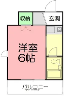 ドルフ鶴巻№16【2階】の間取り