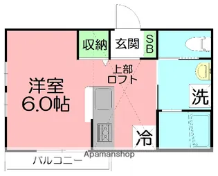 BOSSA【2階】の間取り