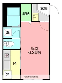 ガラージュ湘南【1階】の間取り