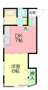 グレービラ板橋【2階】の間取り