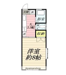 サニーハウス【1階】の間取り