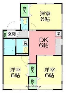 サイレント湘南【1階】の間取り