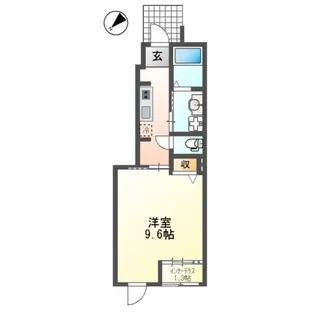 プラウド仙石原【1階】の間取り