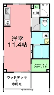 LIFESHIPC【1階】の間取り