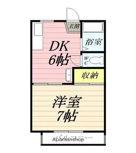 VILLA6【2階】の間取り