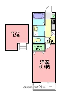 セントリアパーク【2階】の間取り
